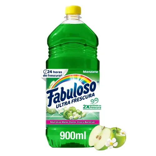 Desinfectante Multiusos Fabuloso Frescura Activa Antibacterial Manzana - 900ml