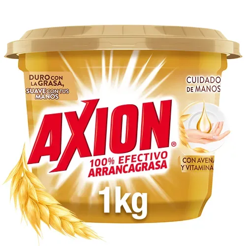 Lavaplatos Axion Avena y Vitamina E Pasta - 1 kg