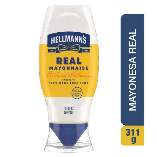 Mayonesa Hellmanns Squeeze - 311 g