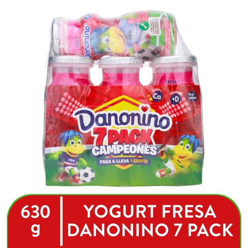 Yogurt Danone Bebible sabor  Fresa - 630 g