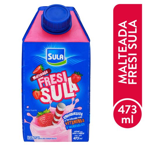 Bebida saborizada Sula Sabor Fresa - 473 ml