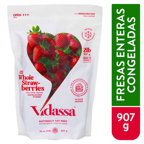 Fresas Congeladas Vidassa - 2lb
