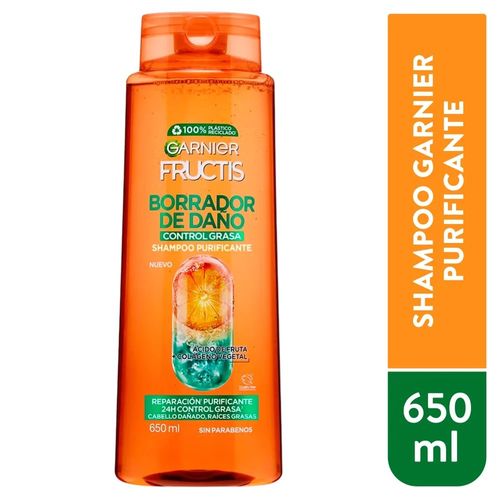 Shampoo Fructis Control Grasa - 650 ml