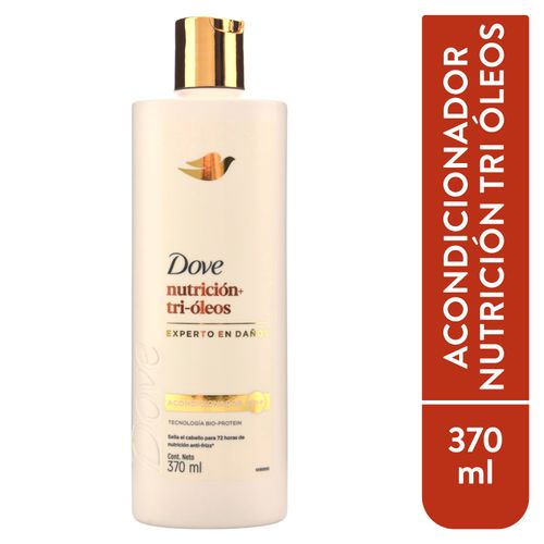 Acondiciona Dove Nutri Tri Oleos 370ml