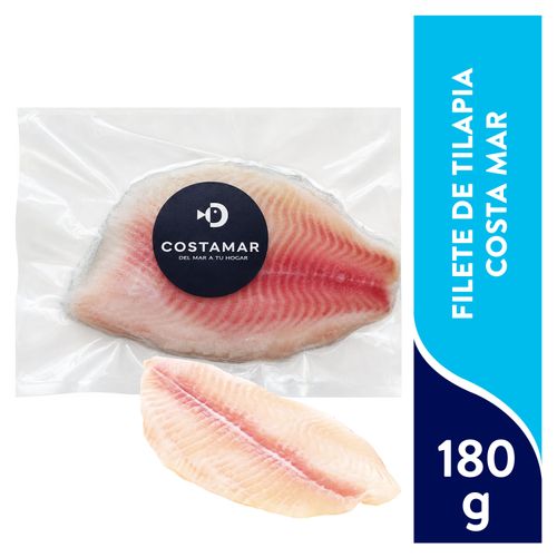 Filete De Tilapia Costa Mar 180 G