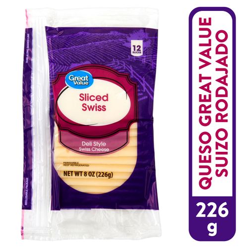 Queso Gv Suizo Rodajado 227 g