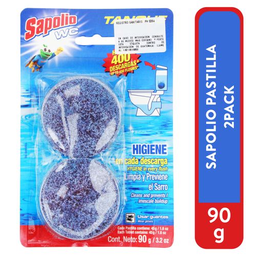 Sapolio Pastilla 90g 2pack De 180 g Unidad