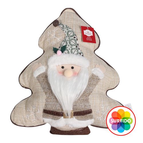Cojín Holiday Time con diseño festivo Navidad - 37 x 37 cm