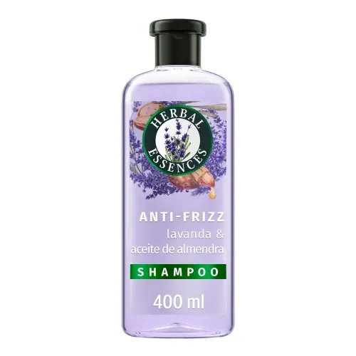 Shampoo Herbal Essences Anti-frizz Lavanda Aceite Almendras - 400 ml