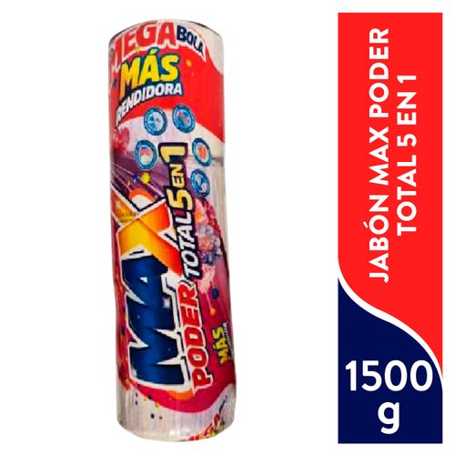 Jabon en Bola Maxpoder Total 5en1 - 1500 g