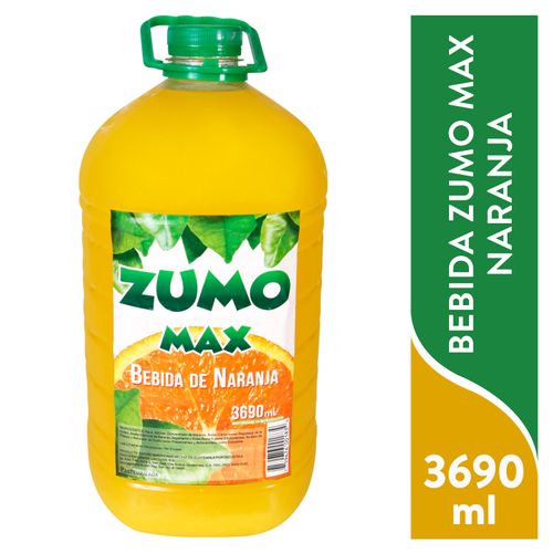 Bebida Rabinal Naranja Zumo Max - 3690ml