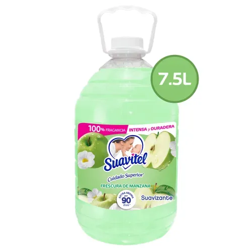 Suavizante Suavitel cuidado superior manzana - 7.5 L