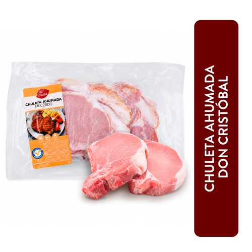Chuleta Don Cristobal Ahumada Cerdo - Precio indicado por libra