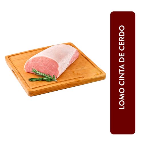 Lomo De Cinta Cerdo Importado, 8 Lbs por Unidad Aproximadamente - Precio Indicado por Libra
