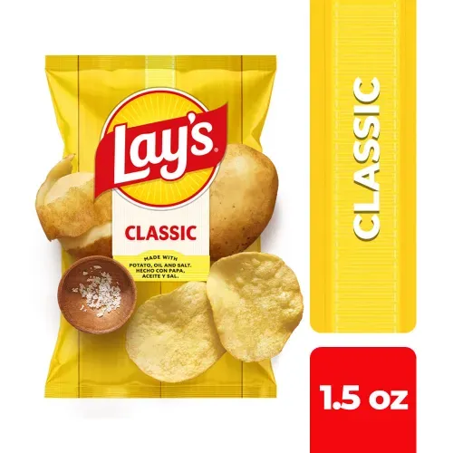 Snacks Frito Lay Papas Lay's Clásicas Sal - 1.5 oz
