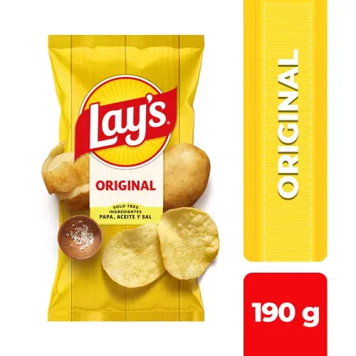 Papas Fritas Lay's Original - 190 g