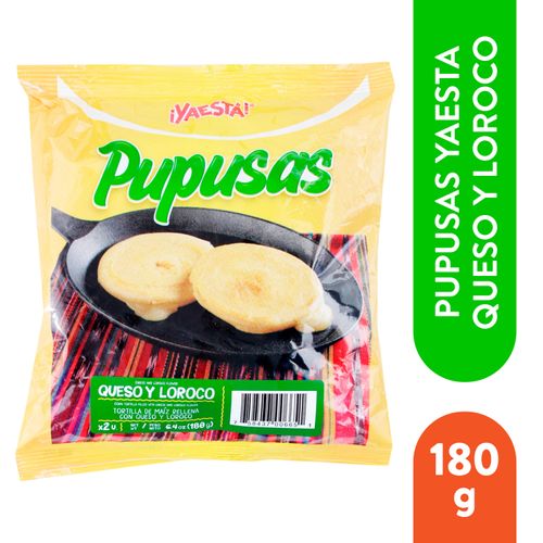 Pupusas YaEstá Queso Loroco 2 Pack - 180 g
