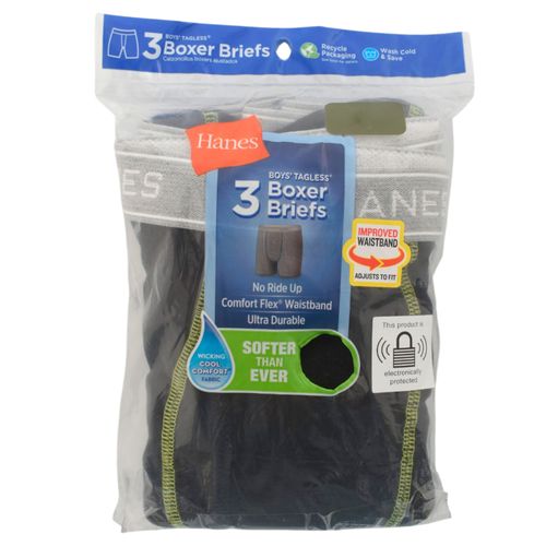 P3 Boxer Brief Sport Nino Hanes Surt l