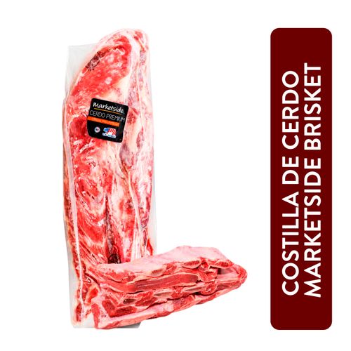 Costilla de cerdo Marketside brisket bone - Precio indicado por libra