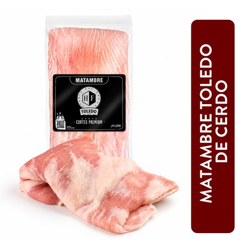 Matambre de cerdo Toledo pieza de carne - Precio indicado por libra