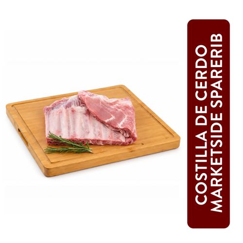 Costilla de cerdo Marketside spare ribs, 5 lb por unidad Aproximadamente - Precio indicado por libra