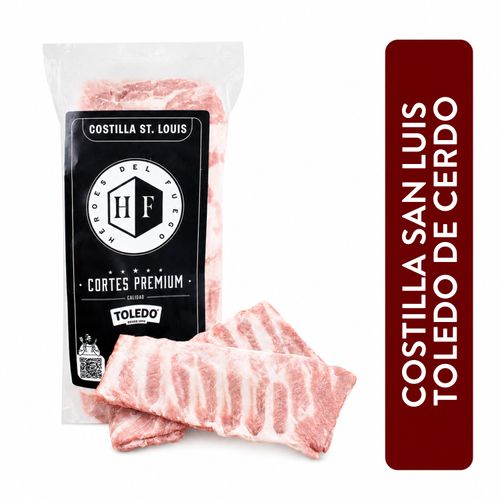 Costilla San Luis Toledo de cerdo - Precio indicado por libra