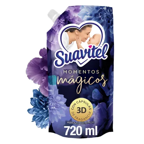 Suavizante Suavitel de Telas Momentos Mágicos Abrazo de Amor - 720 ml