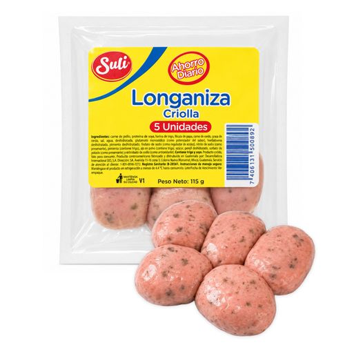 Longaniza Suli Criolla Ahorro Diario - 115 g