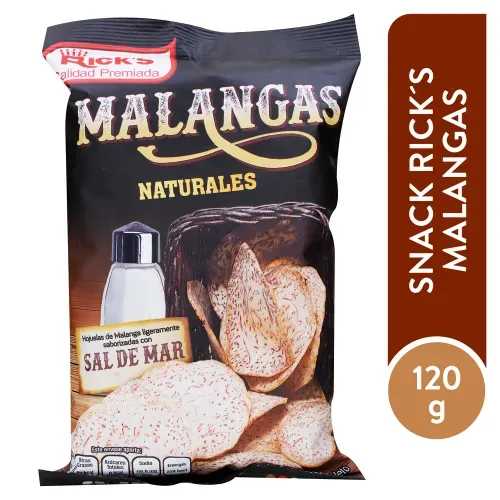 Snack Ricks Malanga Natural - 120 g