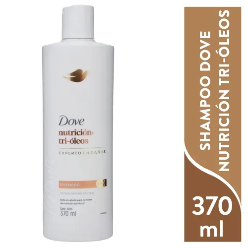 Shampoo Dove Nutricion Trioleos 370 ml