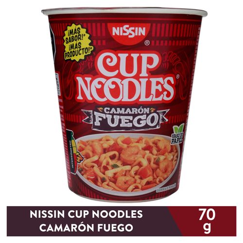 Sopa Nissin Camaron Fuego 70g