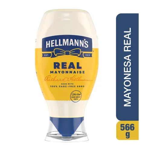 Mayonesa Hellmanns Squeeze - 566 g