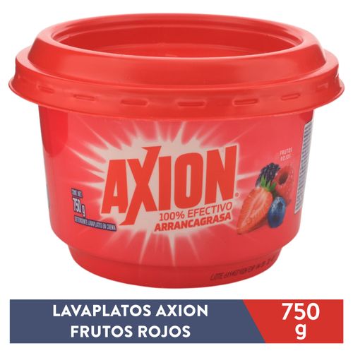 Lavaplatos Axion Pasta Frutos Rojos750g