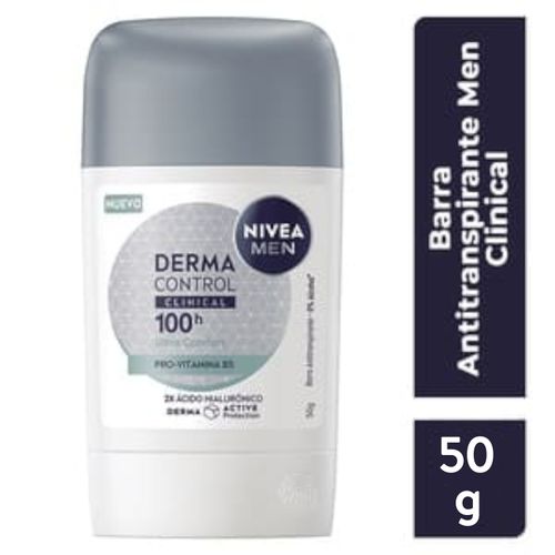 Deo Nivea Men Barra Dctrl Clinical 50gr
