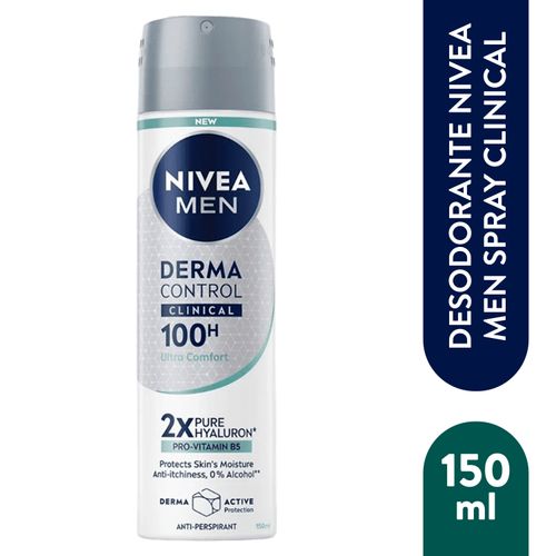 Deo Nivea Men Spray Dctrl Clinical 150ml