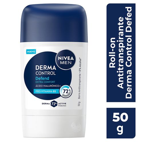 Deo Nivea Men Barra Derma Ctrl Def 50gr