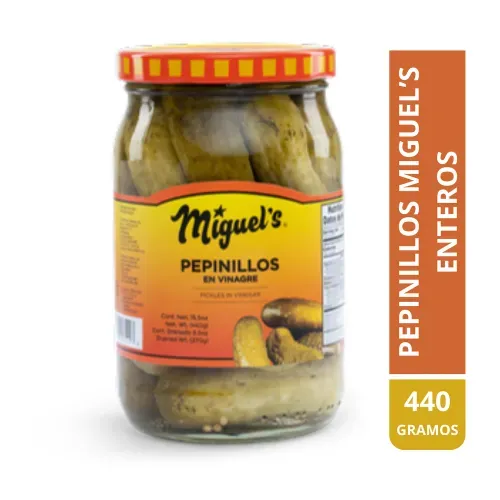 Pepinillo Miguel's Entero - 440 g