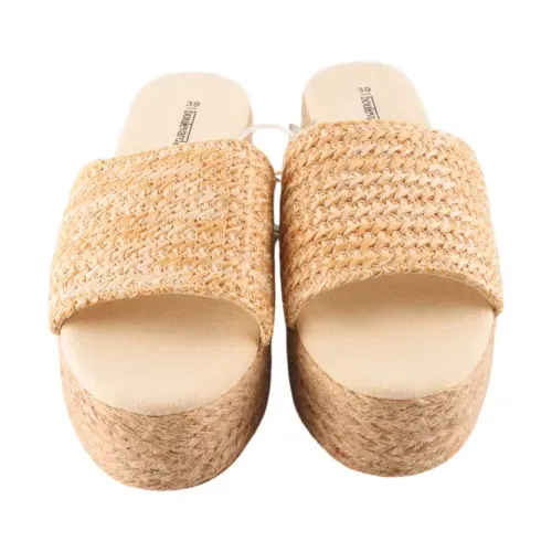 Botín EVA para mujer color camel