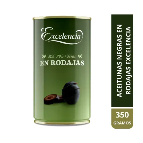 Aceituna Killios excelencia negra rodaja - 350 g