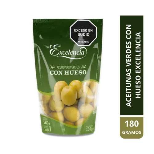 Aceituna Excelencia Con Hueso - 170 g