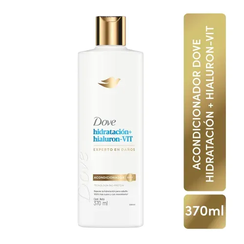 Acondicionador Dove Hidratacion + hialuron-VIT en crema - 370 ml