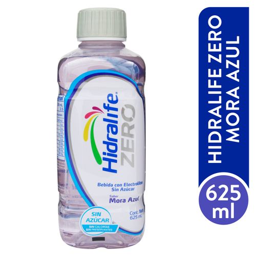 Hidralife Zero Mora Azul 625mlx12un