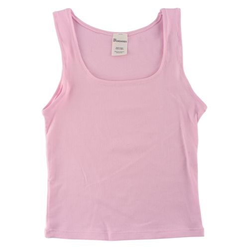 Camiseta tank para dama No Boundaries color rosado