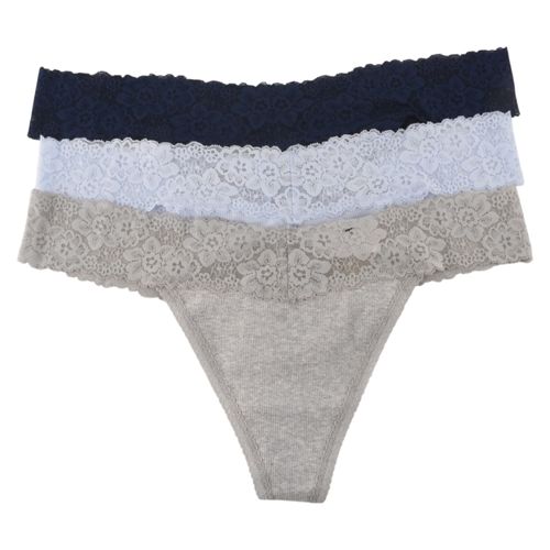 Bikini para dama No Boundaries de encaje - 3 Pack
