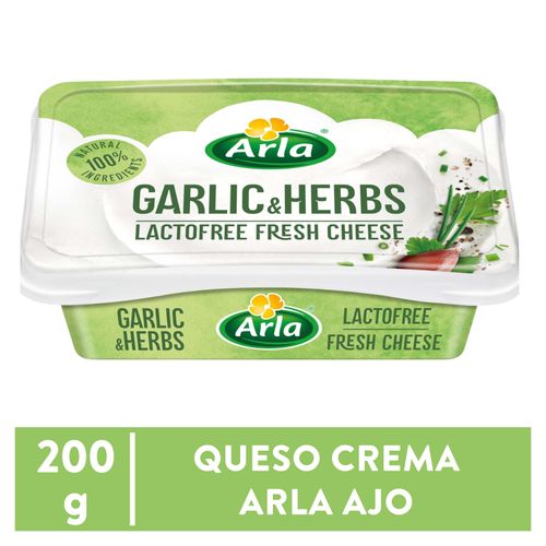 Queso Crema Arlalf Ajo 200 g