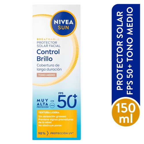 Protector Nivea Sun Brillo Claro 40ml