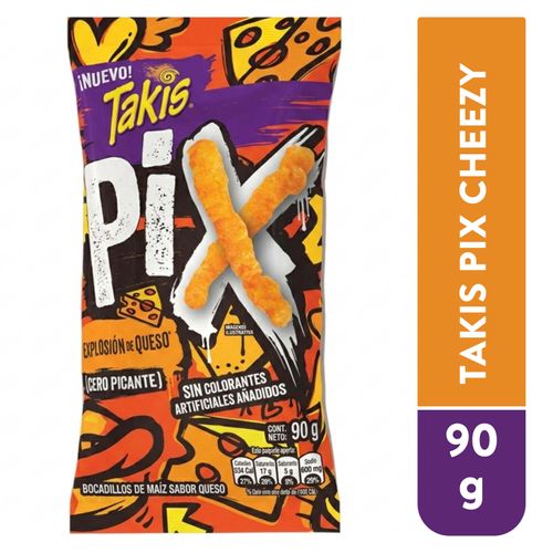 Takis Pix Barcel Queso 90gr