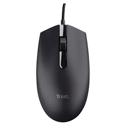 Mouse Trust Basi USB para Oficina Negro