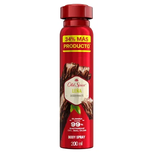 Desodorante Body Spray Old Spice Leña - 200 ml