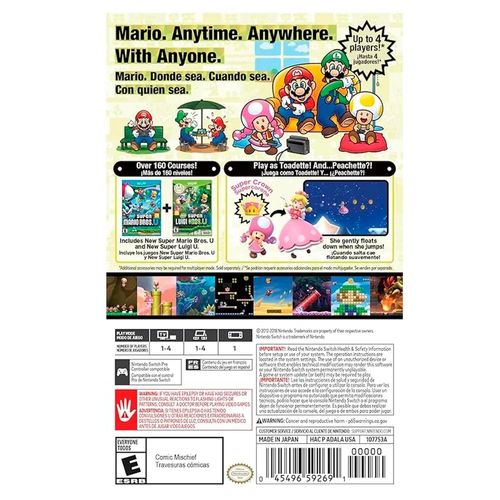 Juego Sw Switch New Super Mario Bros